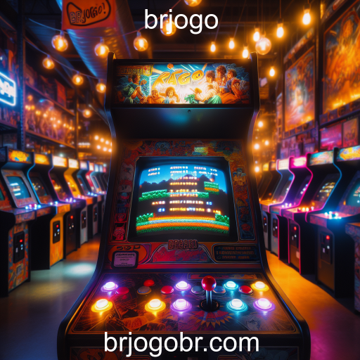 A Nostalgia dos Jogos de Arcade em brjogo
